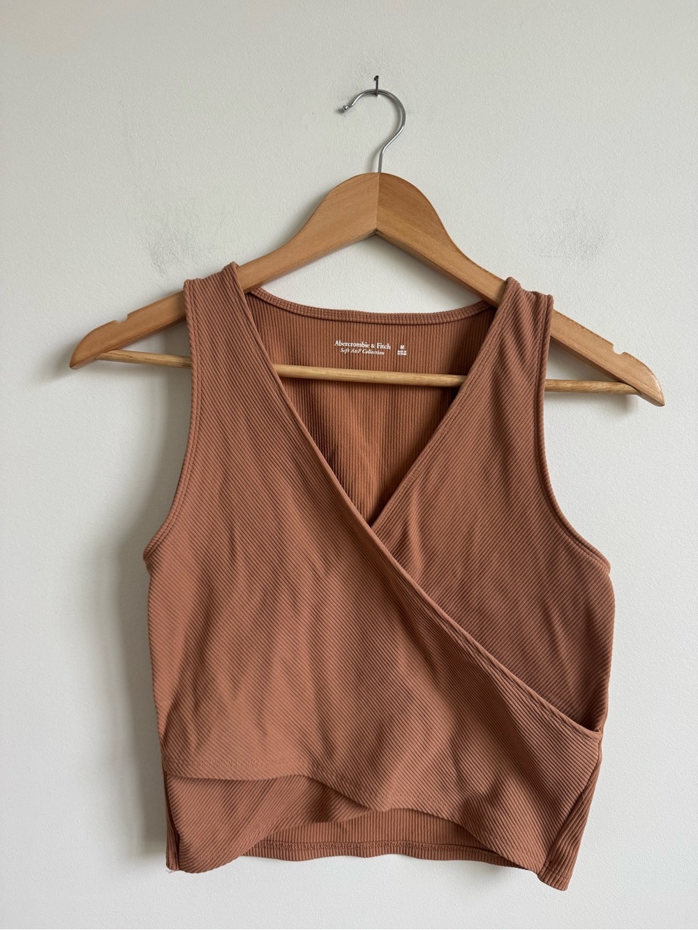 A&F Wrap Crop Tank